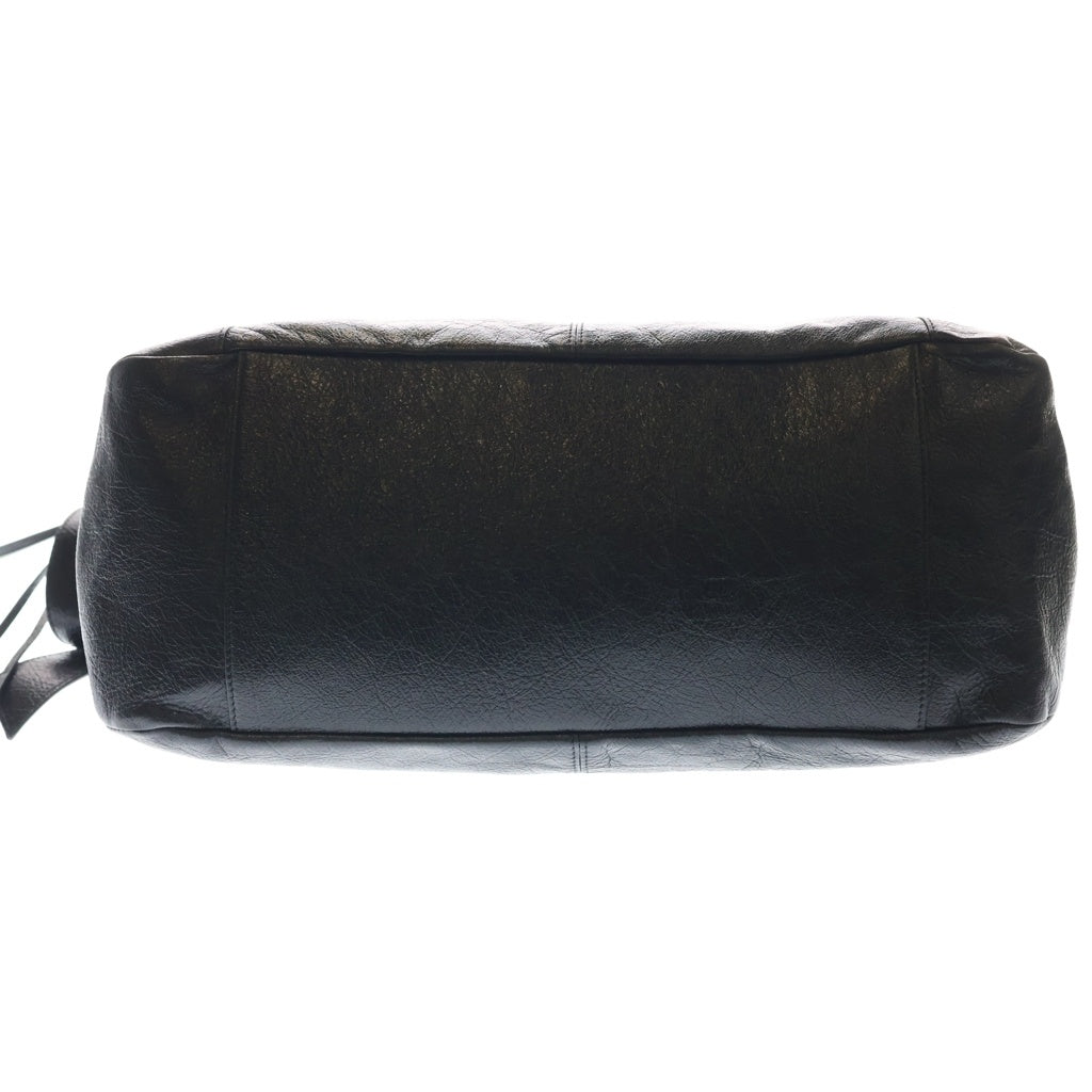 BALENCIAGA(バレンシアガ) Le City Moto ル シティ モト ミディアム レザー 2WAY ショルダーバッグ トートバッグ ハンドバッグ ブラック 846186