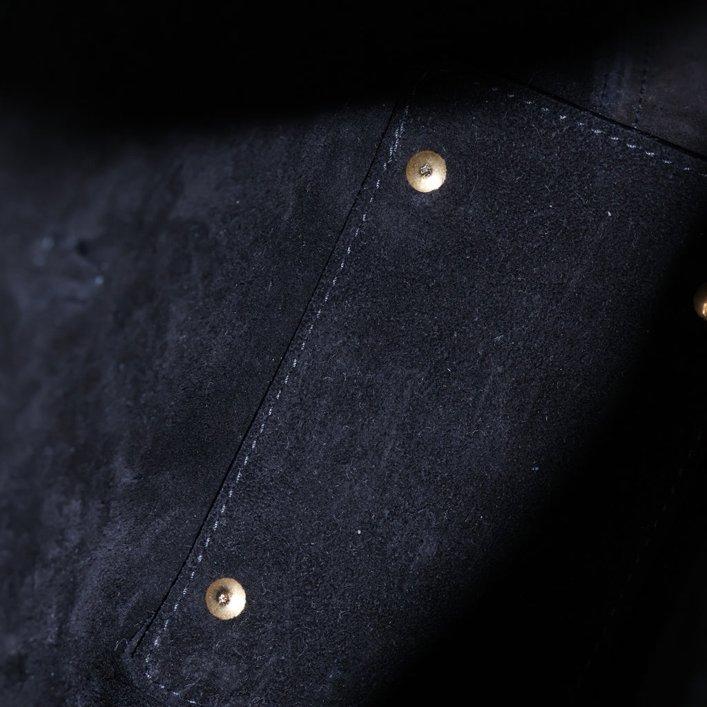 SAINT LAURENT PARIS(サンローランパリ) LE 37 ミニ バケット シャイニーレザー 2WAY ハンドバッグ ショルダーバッグ ブラック 765870 レディース