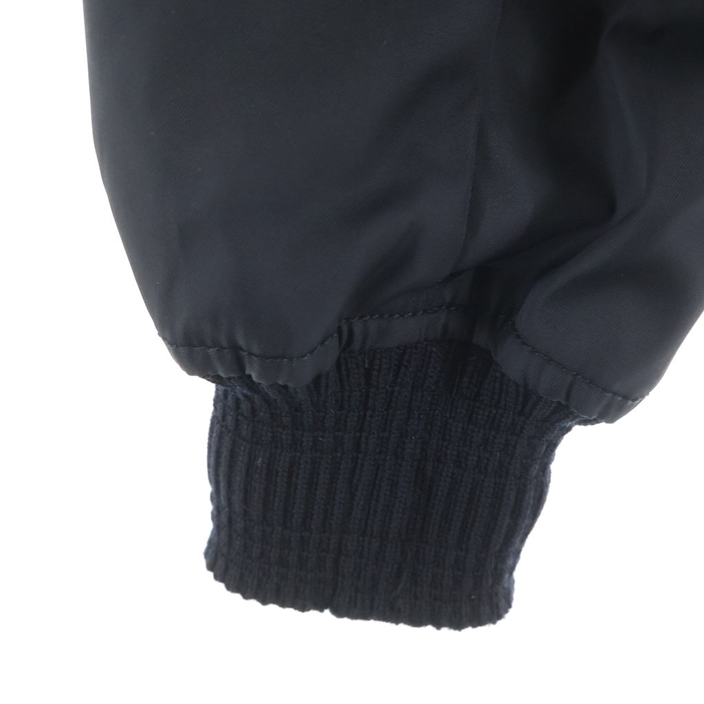 PRADA(プラダ) RE-NYLON トライアングルロゴプレート ジップアップ ボンバージャケット ブルゾン ブラック SGH038 RWP0 1WQ8