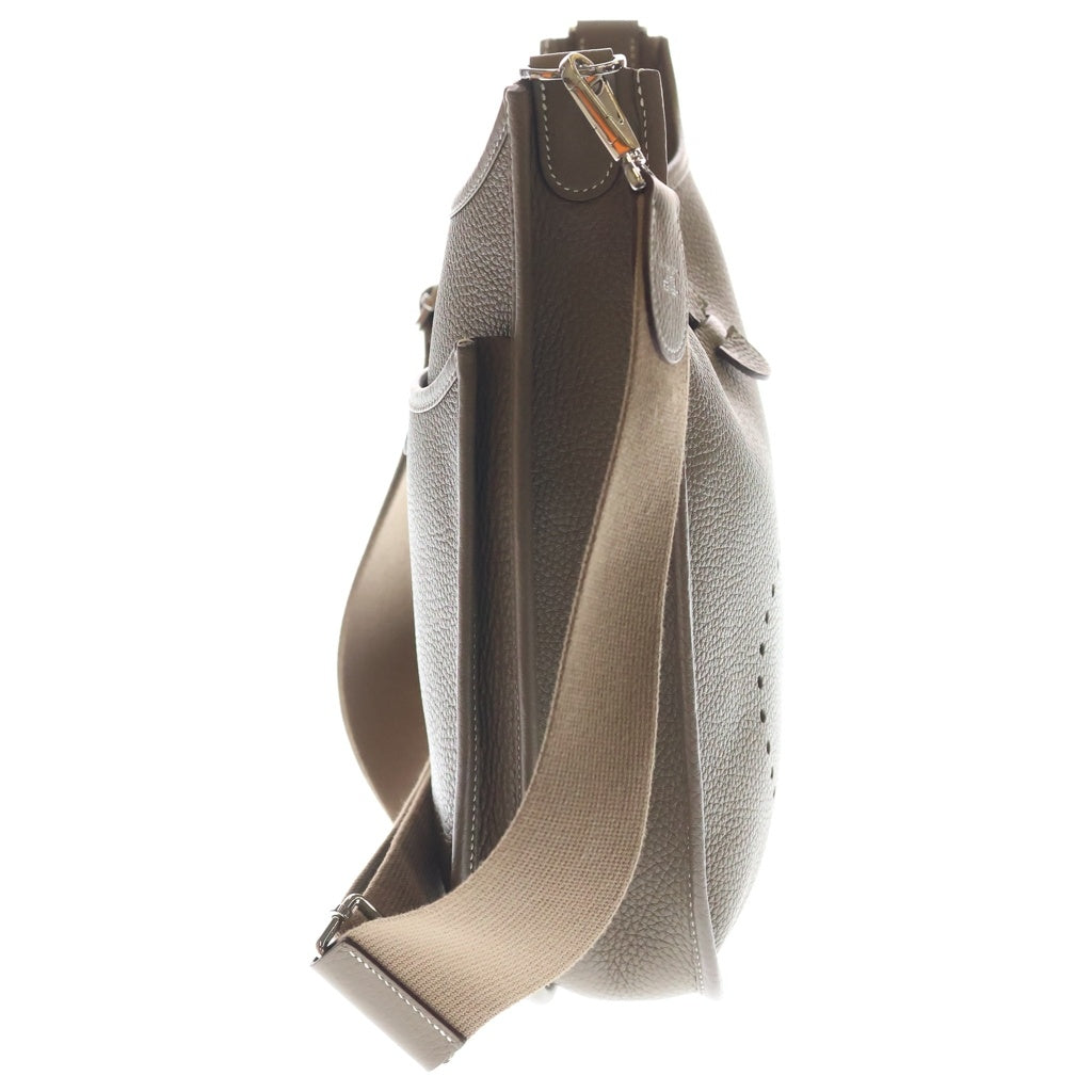 HERMES(エルメス) エブリンPM トリヨンクレマンス シルバー金具 ショルダーバッグ B刻印 エトゥープ レディース