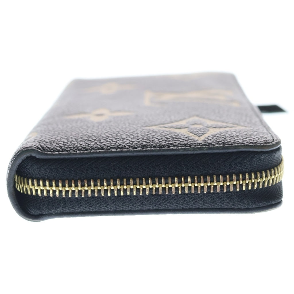 LOUIS VUITTON(ルイヴィトン) モノグラムアンプラント ジッピーウォレット 長財布 カードケース ブラック バイカラー M80481 ゴールド金具