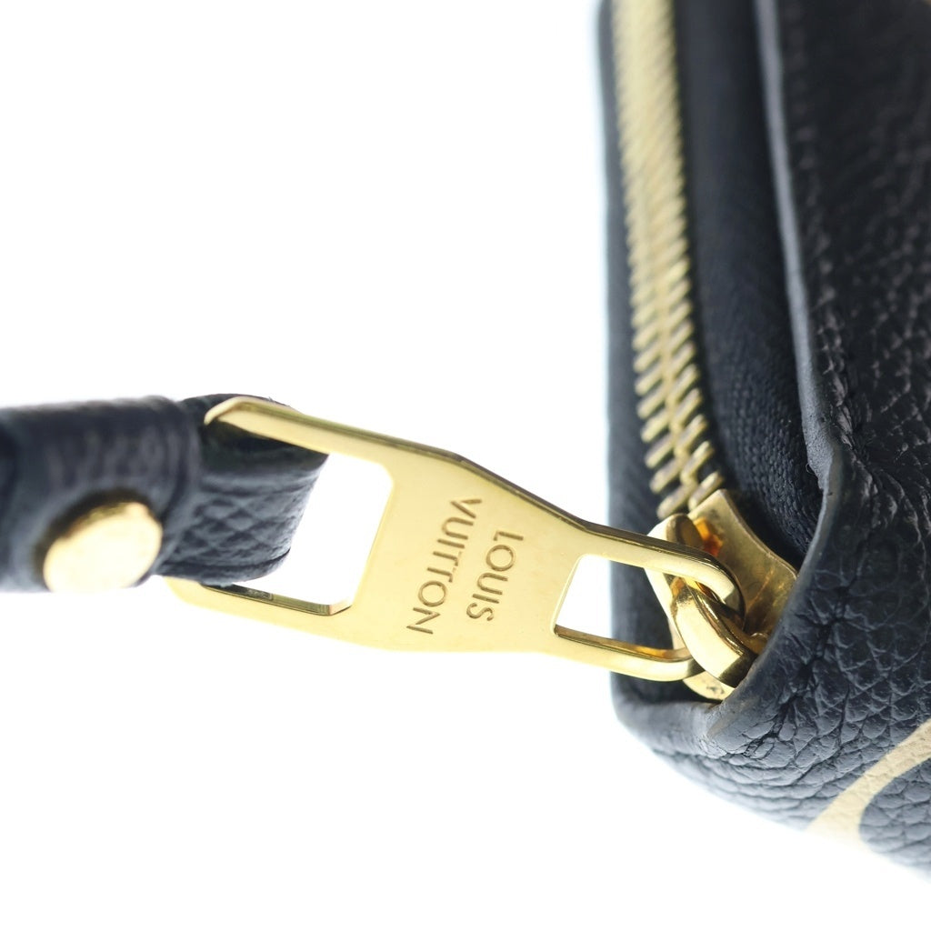 LOUIS VUITTON(ルイヴィトン) モノグラムアンプラント ジッピーウォレット 長財布 カードケース ブラック バイカラー M80481 ゴールド金具