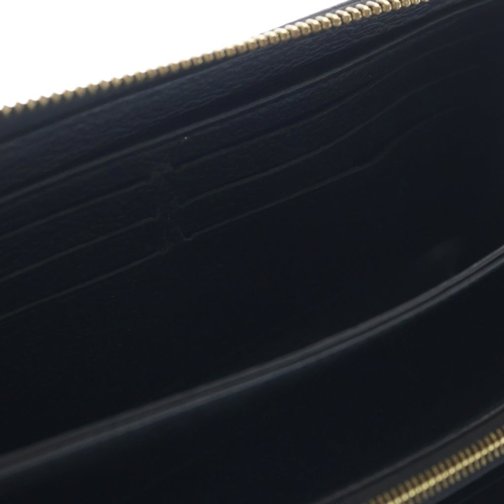 LOUIS VUITTON(ルイヴィトン) モノグラムアンプラント ジッピーウォレット 長財布 カードケース ブラック バイカラー M80481 ゴールド金具