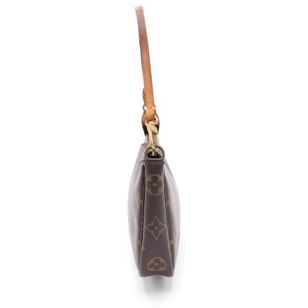 LOUIS VUITTON(ルイヴィトン) ポシェットアクセソワール ポーチ モノグラム PVC レザー ブラウン M51980 レディース