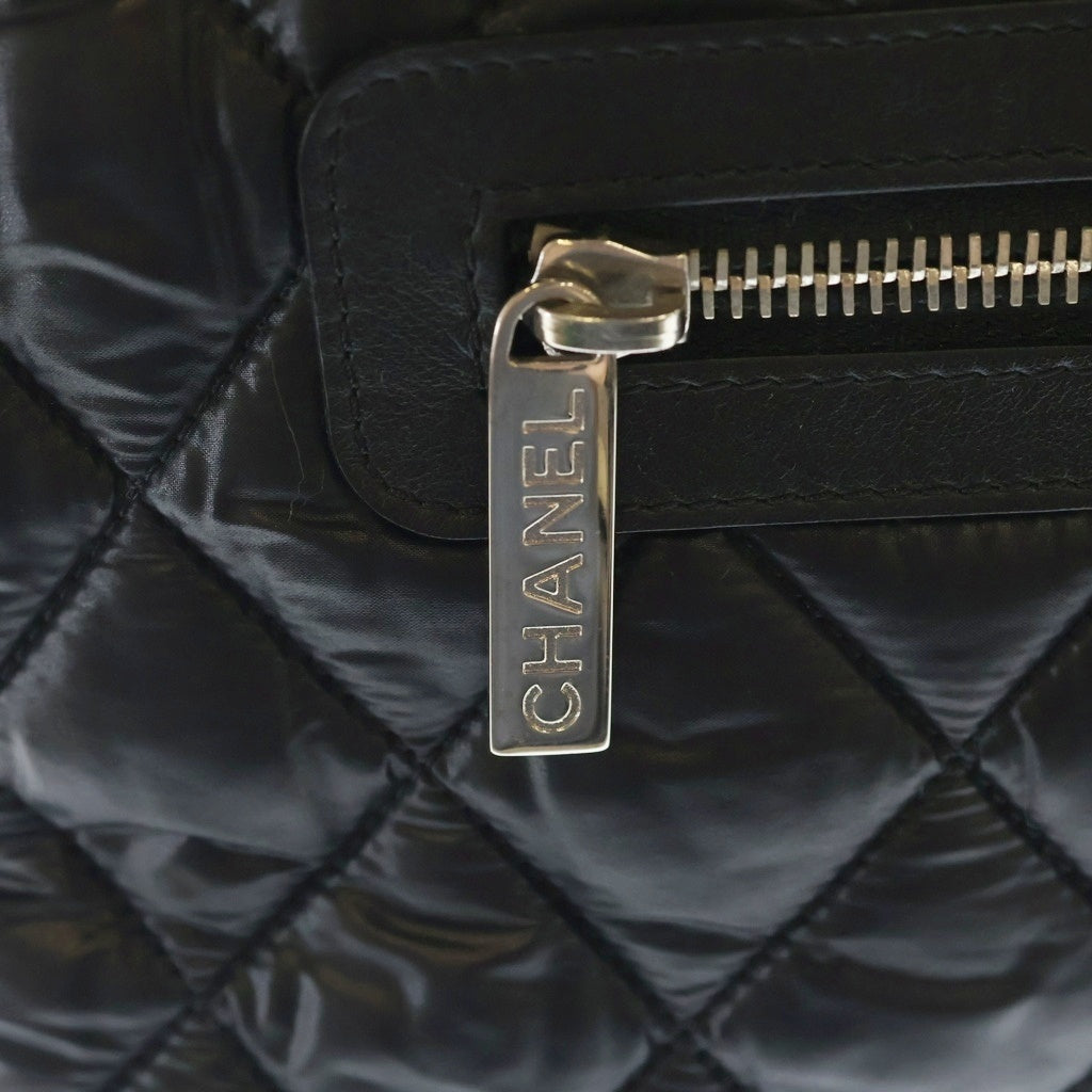 CHANEL(シャネル) コココクーン トートバッグPM ハンドバッグ ブラック ナイロン レディース
