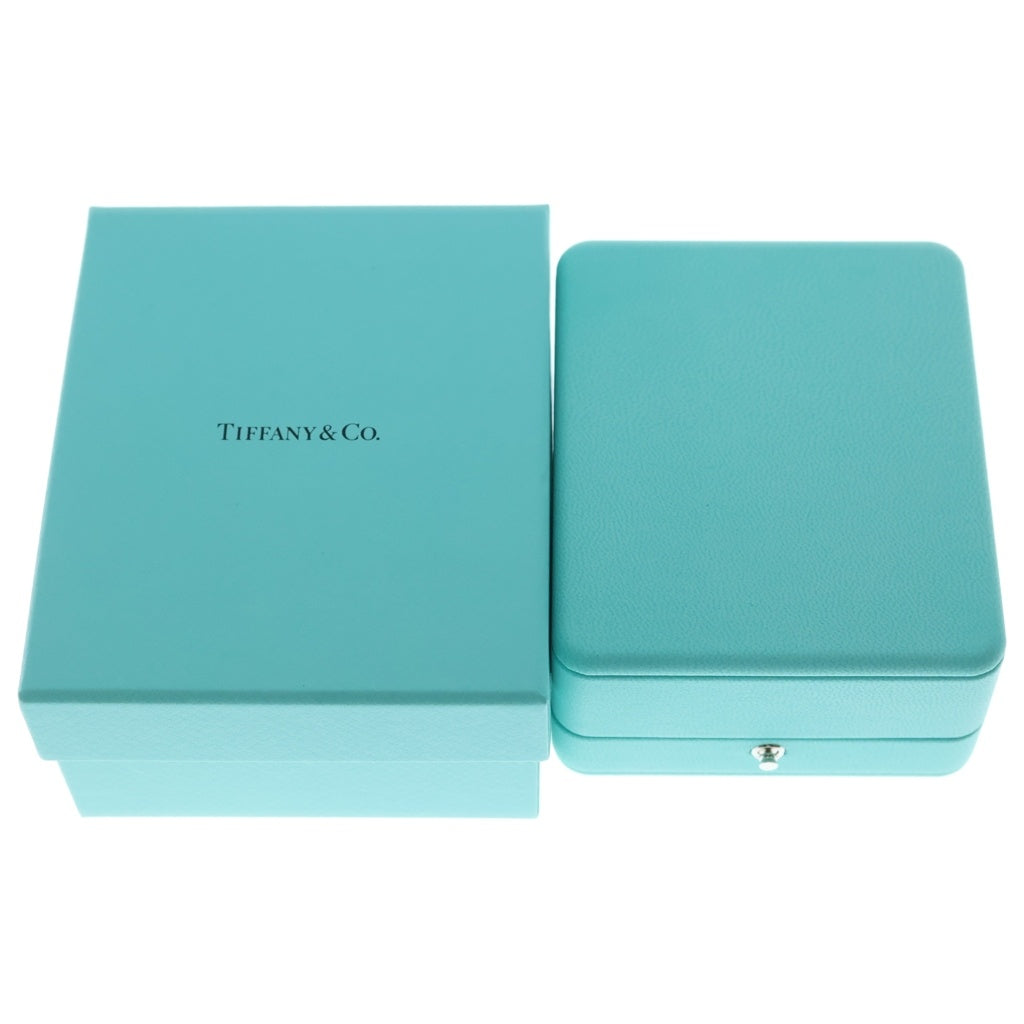 TIFFANY & Co.(ティファニー) Tスマイル ミニ ダイヤ ネックレス ペンダント チェーン シルバー Au750WG ホワイトゴールド レディース
