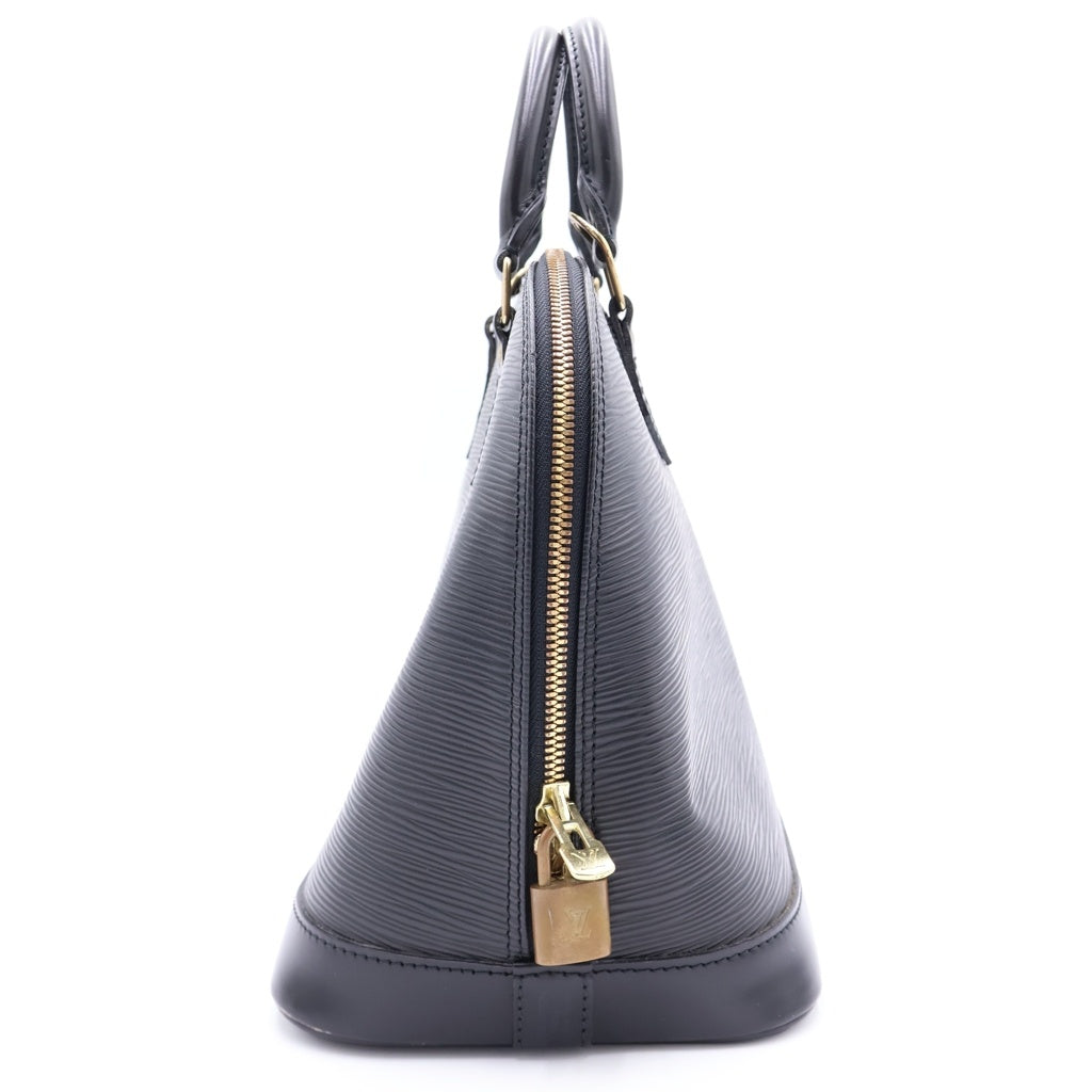 LOUIS VUITTON(ルイヴィトン) エピ アルマPM ハンド ショルダーバッグ レザー ノワール ゴールド金具 ブラック M40302 レディース