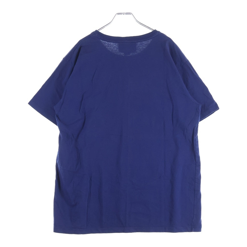 GUCCI(グッチ) ■インターロッキングG プリント Tシャツ ブルー コットン100% サイズM