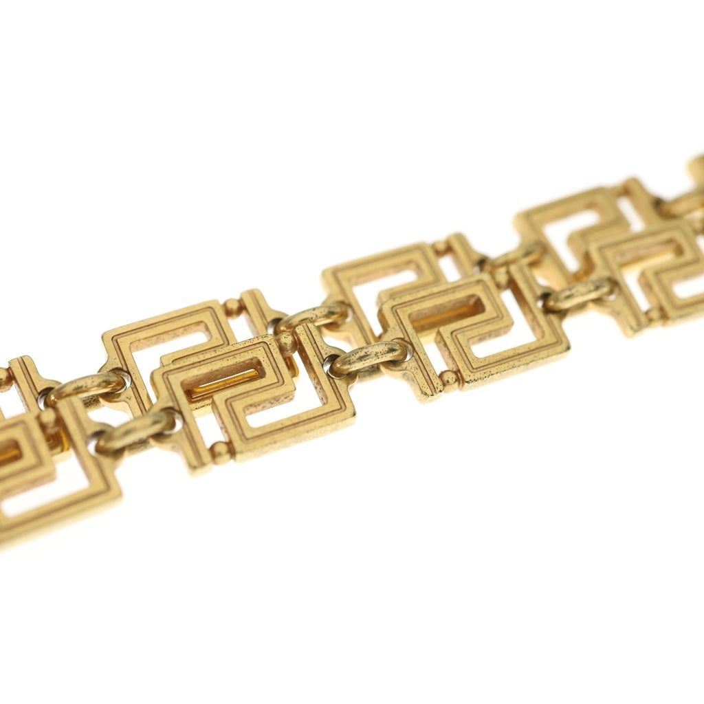VERSACE(ヴェルサーチ) グレカ チェーン ネックレス ゴールド レディース