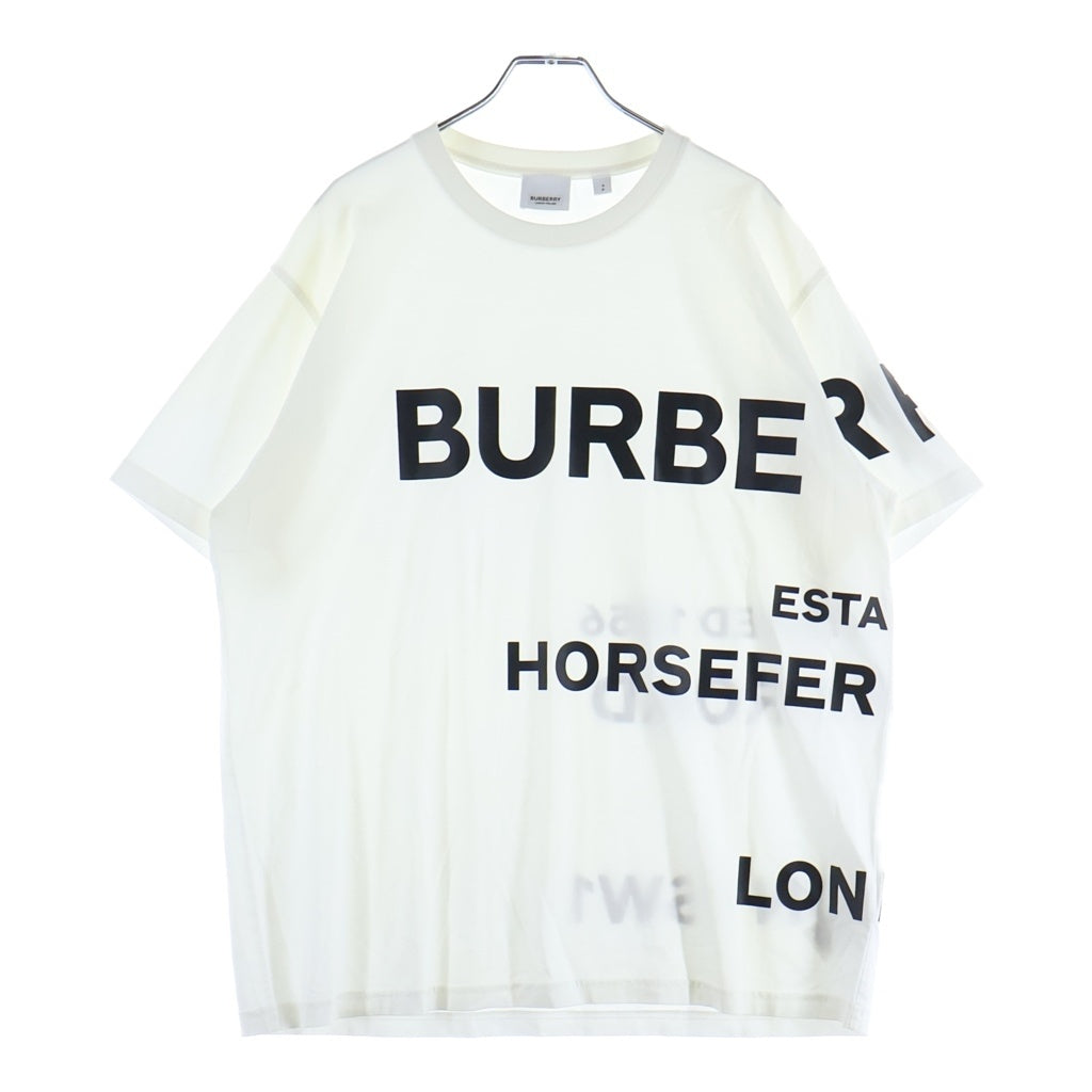 BURBERRY(バーバリー) ■BURBERRY ロゴTシャツ 白 コットン 8040691