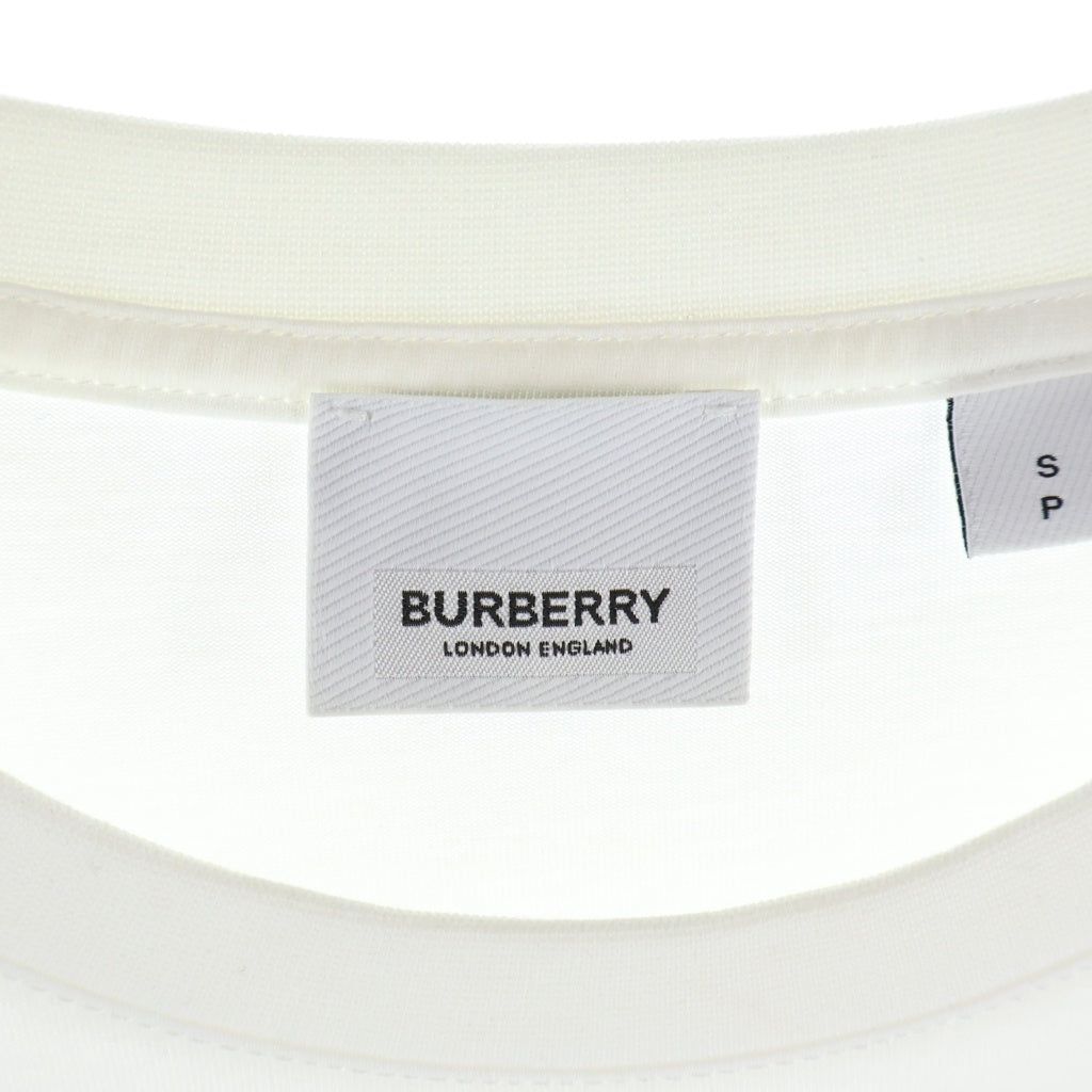 BURBERRY(バーバリー) ■BURBERRY ロゴTシャツ 白 コットン 8040691