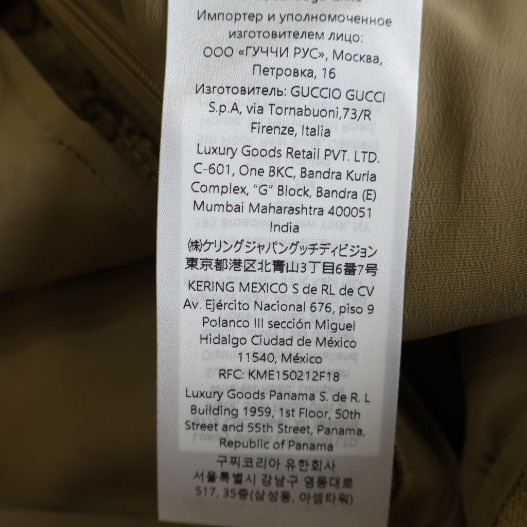 GUCCI(グッチ) GG CHINO PANTS GG総柄ロゴ チノパンツ ロングパンツ スラックス ジャカード ホースビット ポリエステル 820466 Z8BZK レディース