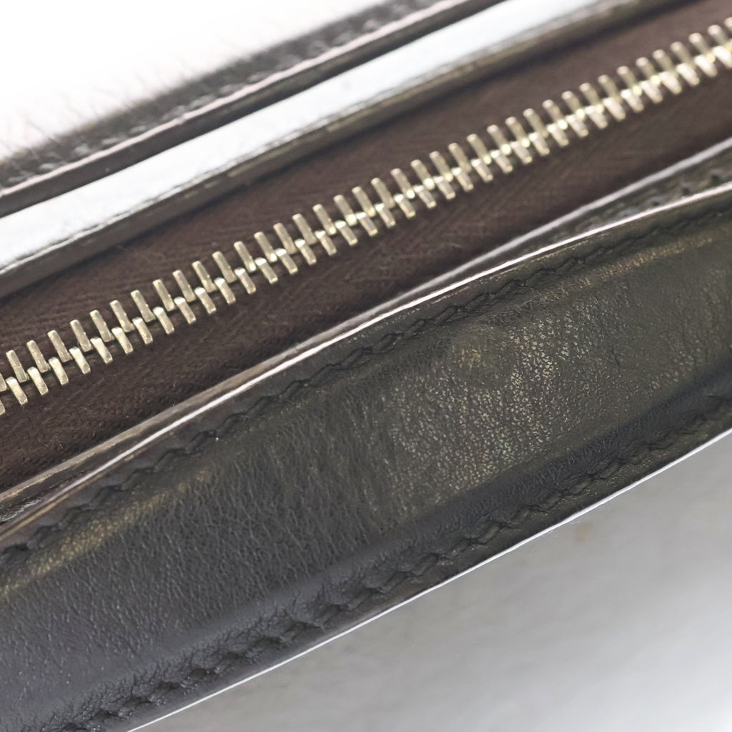 FENDI(フェンディ) バイザウェイ 2WAYバッグ ショルダーバッグ グレージュ レザー シルバー金具 レディース
