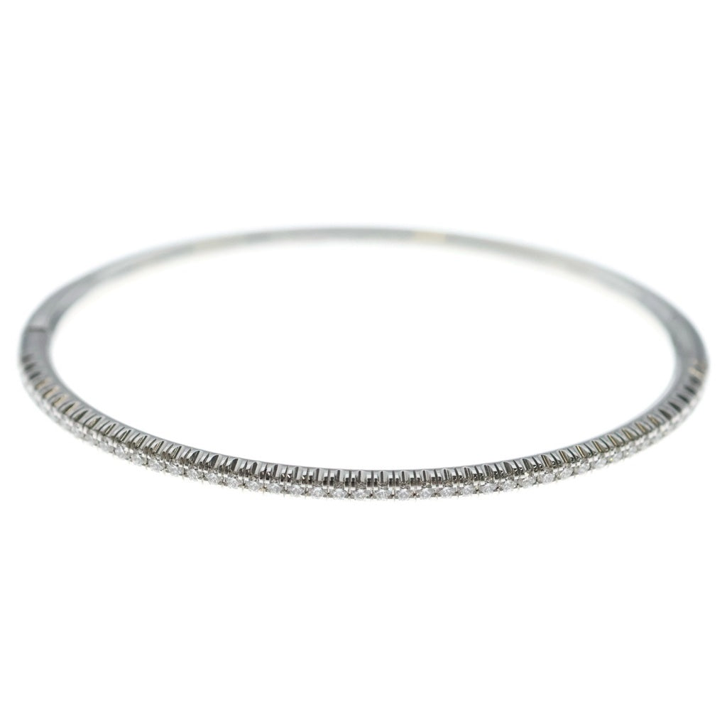 Cartier(カルティエ) エタンセル ドゥ カルティエ ダイヤ ブレスレット バングル 750WG ホワイトゴールド レディース