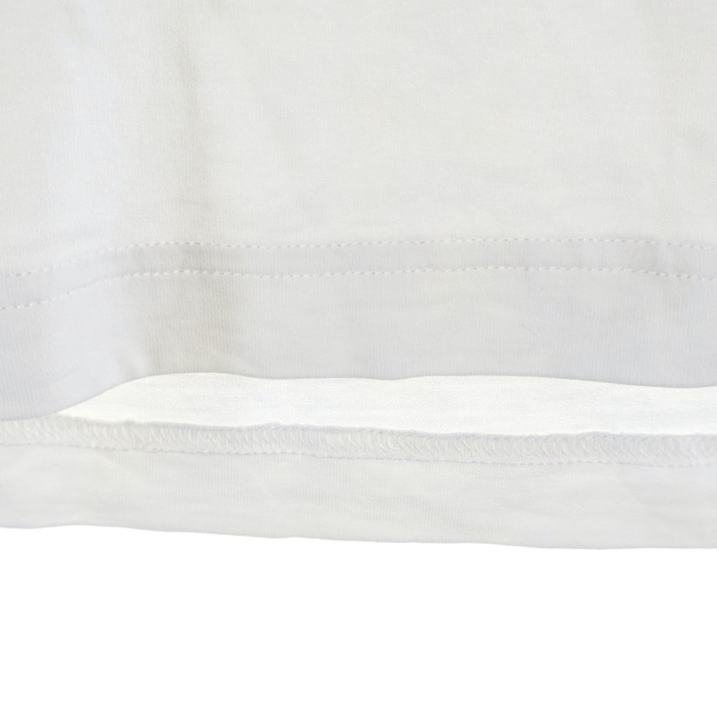 Neil Barrett(ニール バレット) サンダーボルト コットン 半袖 Tシャツ カットソー バイカラー #XL ホワイト/ブラック PBJT911S Q520S