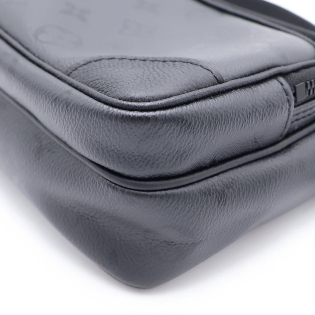 LOUIS VUITTON(ルイヴィトン) モノグラム ミッドナイト ナイル PVC レザー 2WAY ハンドバッグ ショルダーバッグ ICタイプ ブラック M26783 レディース