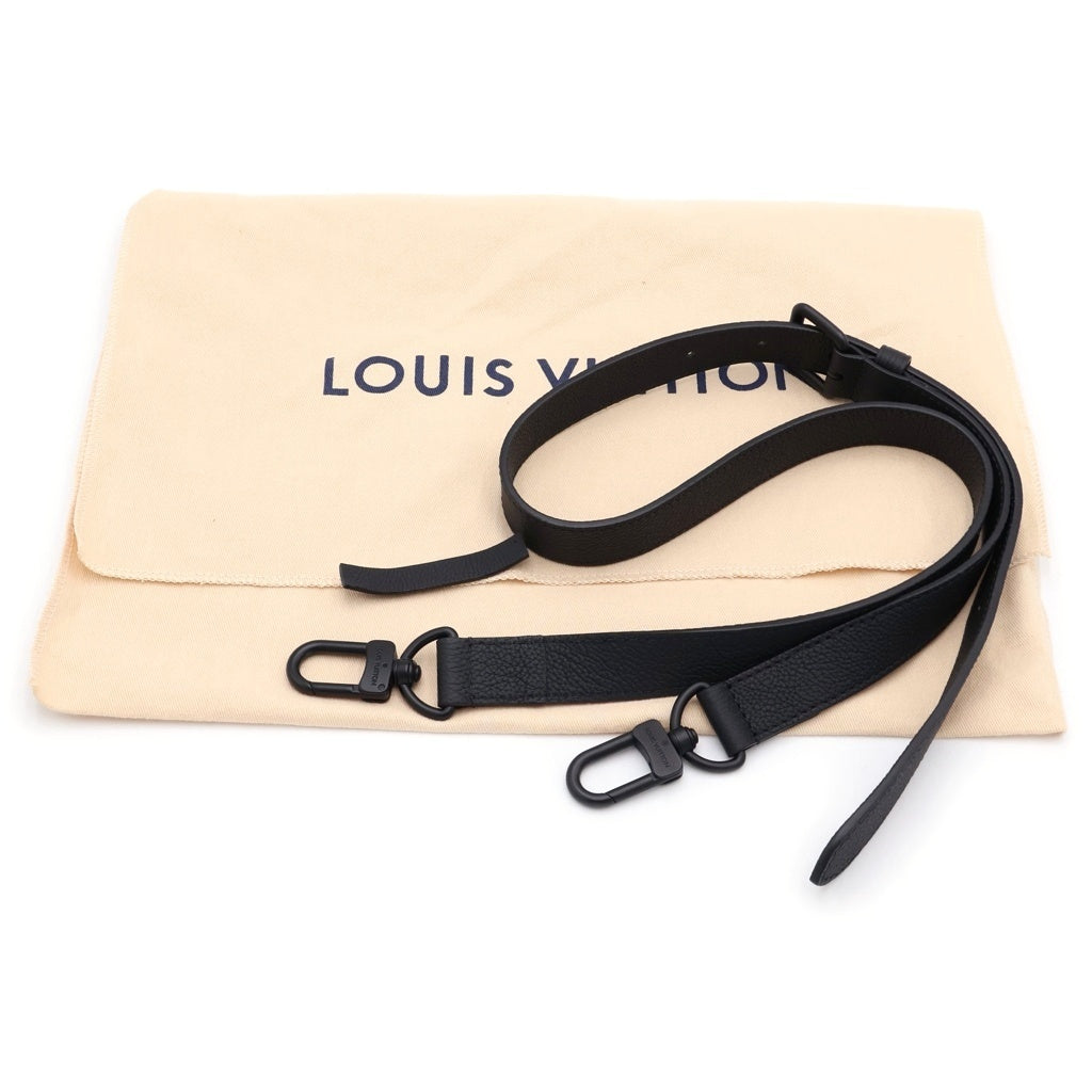 LOUIS VUITTON(ルイヴィトン) モノグラム ミッドナイト ナイル PVC レザー 2WAY ハンドバッグ ショルダーバッグ ICタイプ ブラック M26783 レディース