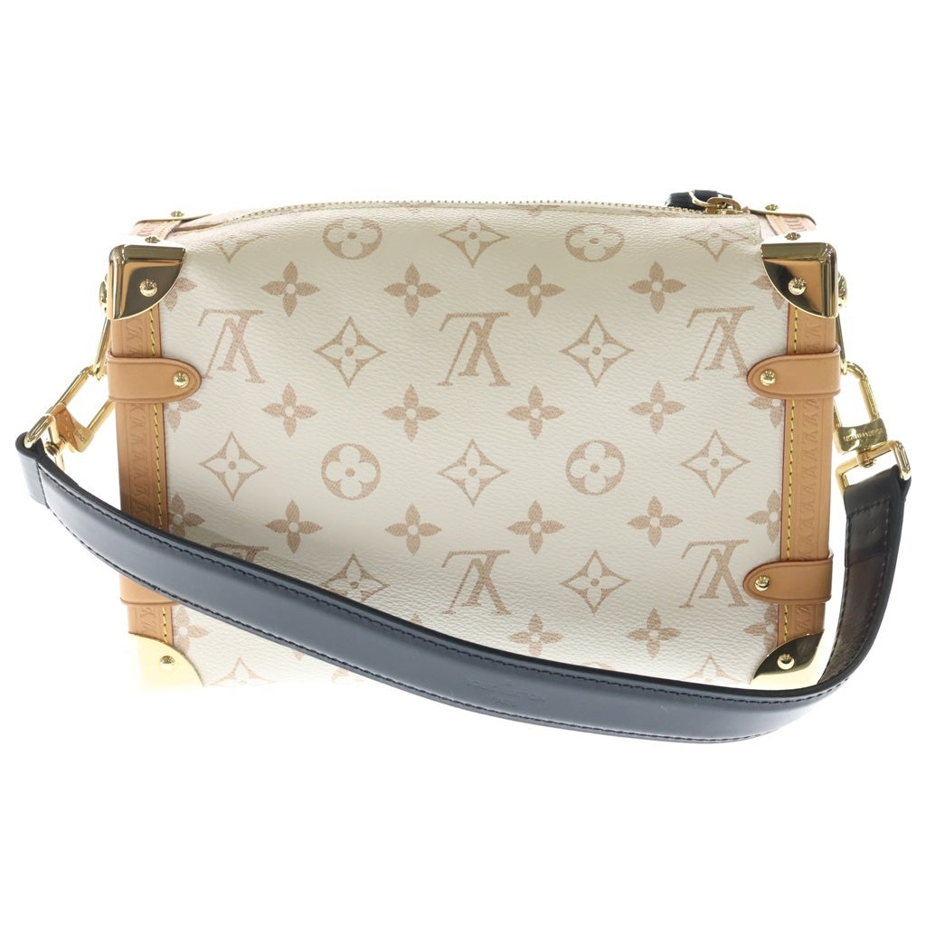 LOUIS VUITTON(ルイヴィトン) モノグラムデュンヌ サイドトランクMM PVC レザー 2WAY ハンドバッグ ショルダーバッグ ICタイプ ホワイト M46907 レディース