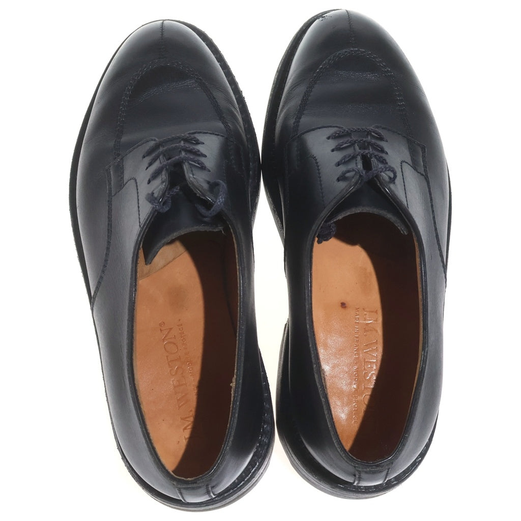 J.M.WESTON(ジェイエムウエストン) 696 Split Toe On Ridgeway ロジェ ドレスシューズ 革靴 ストームウェルト ロシアンカーフ レザー ブラック 23-301-696-21
