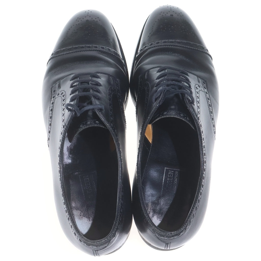 EDWARD GREEN(エドワードグリーン) CARDIFF 202E Semi Brogue カーディフ セミブローグ レザー ドレスシューズ 202ラスト 外羽根 ブラック