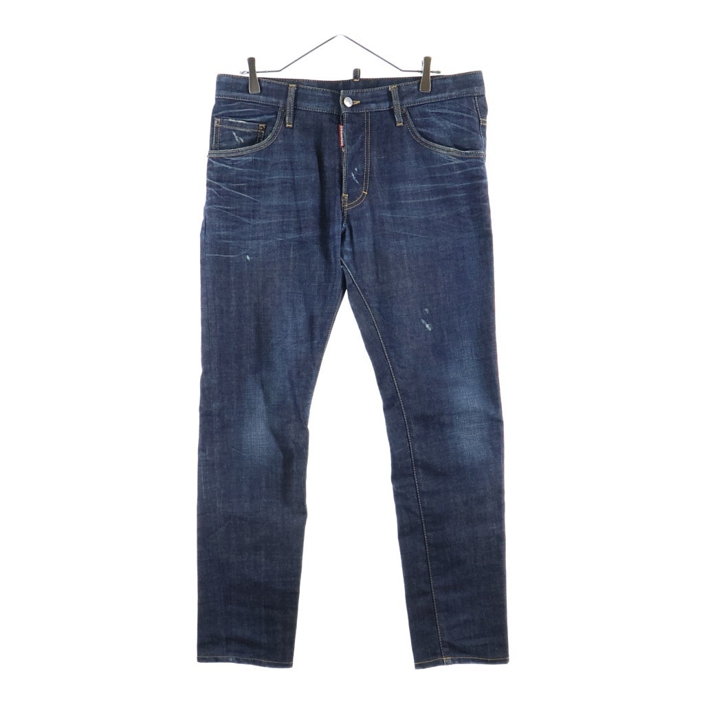 DSQUARED2(ディースクエアード) 17SS SKATER JEAN スケータージーン デニムパンツ ジーンズ コットン インディゴ S74LB0155