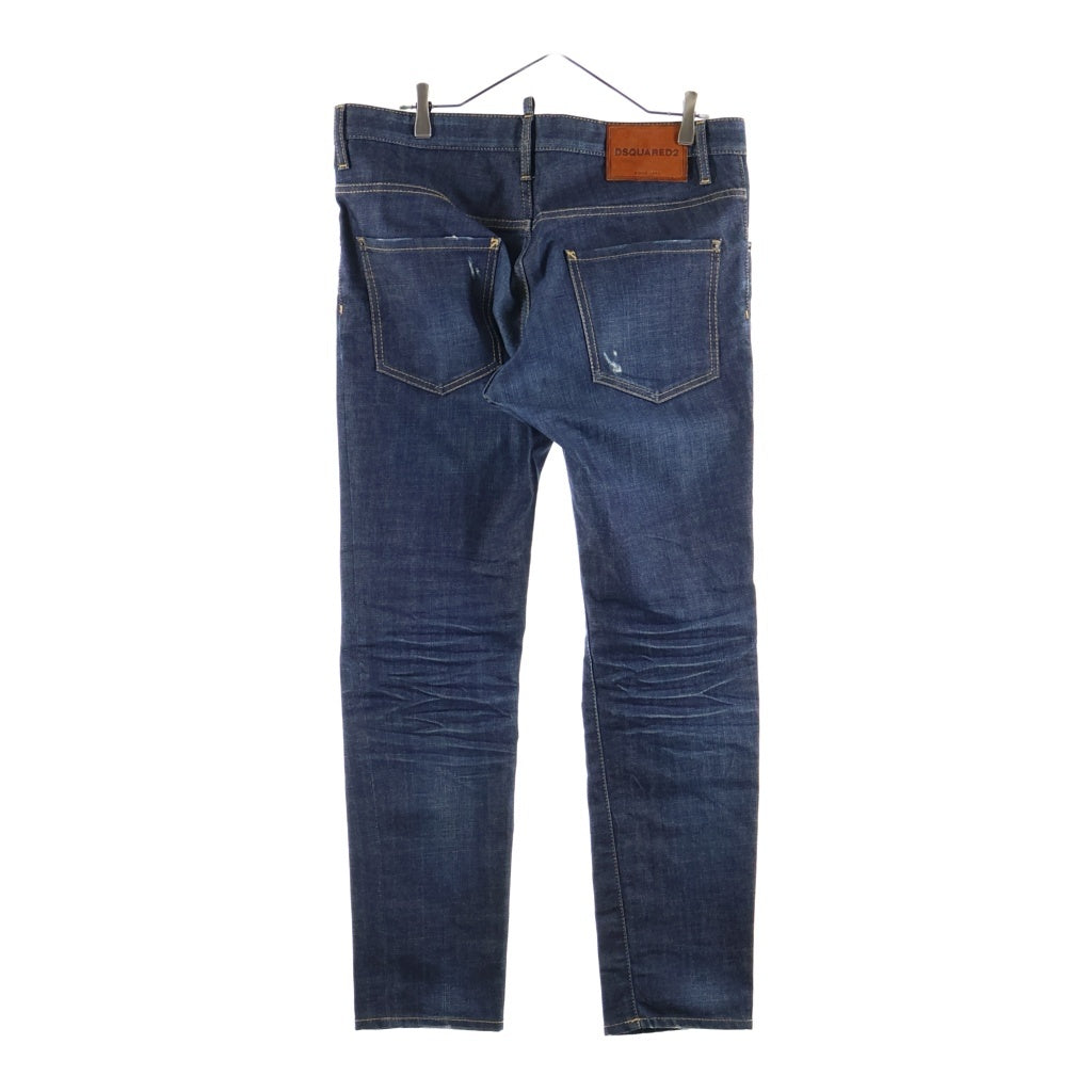 DSQUARED2(ディースクエアード) 17SS SKATER JEAN スケータージーン デニムパンツ ジーンズ コットン インディゴ S74LB0155