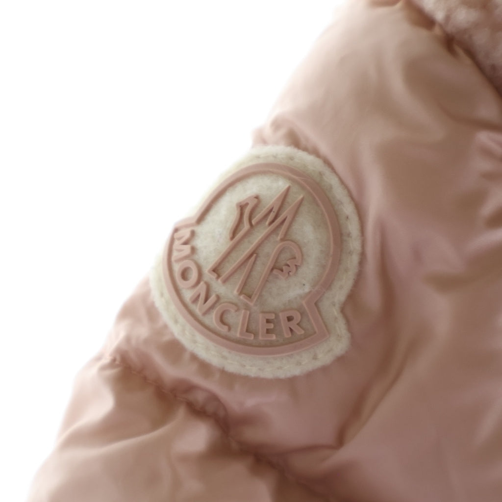 MONCLER(モンクレール) KIDS ARABETTE ダウンジャケット ボア切り替え ジップアップ キッズ ピンク G29511A56510