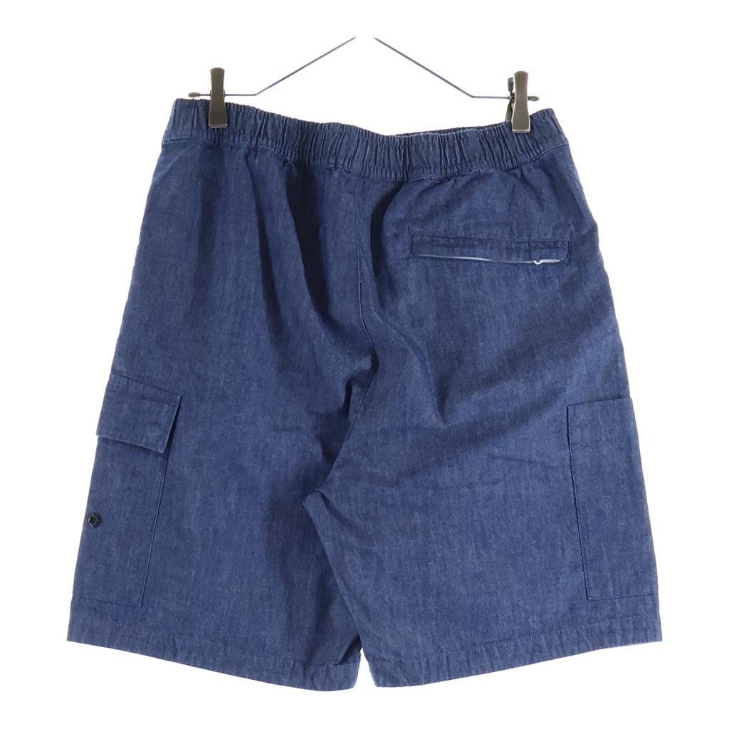 STONE ISLAND(ストーンアイランド) 21SS Chambray Canvas Bermuda Shorts シャンブレーキャンバス バミューダショーツ ショート ハーフパンツ 7415L1407