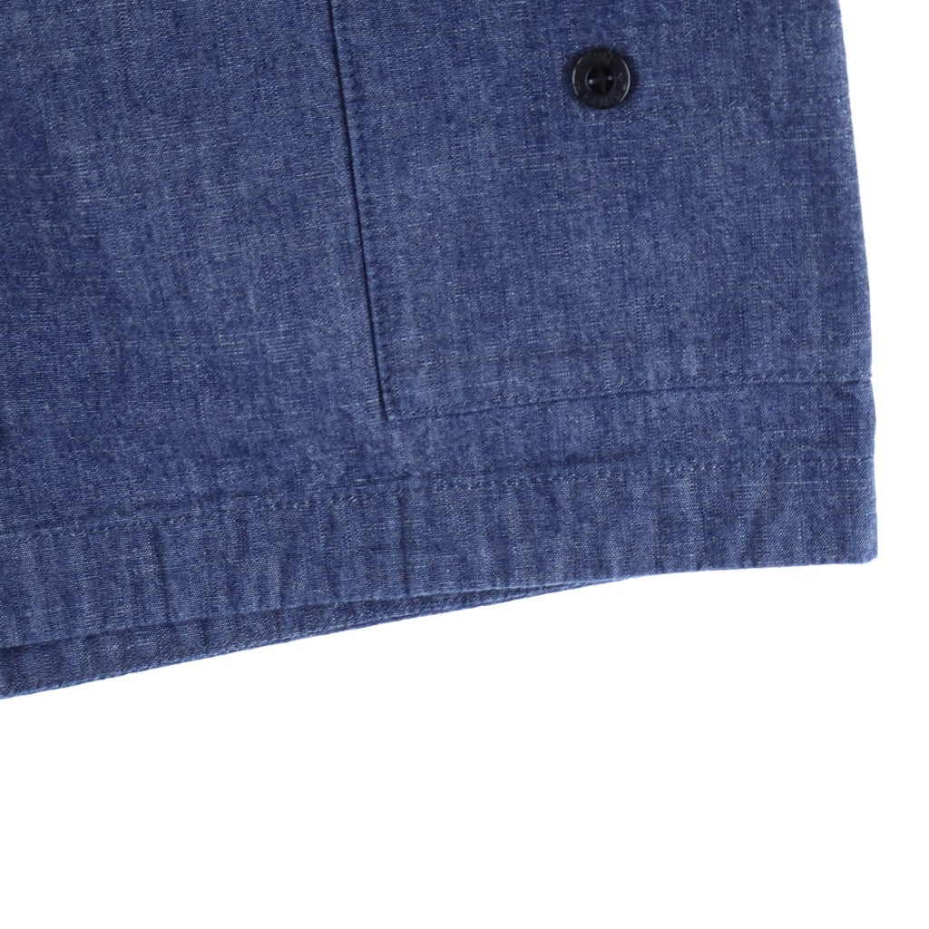 STONE ISLAND(ストーンアイランド) 21SS Chambray Canvas Bermuda Shorts シャンブレーキャンバス バミューダショーツ ショート ハーフパンツ 7415L1407