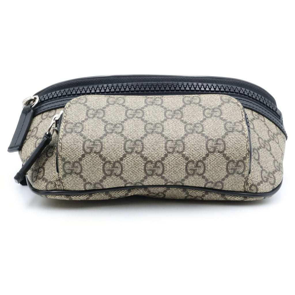 GUCCI(グッチ) GGスプリーム ボディバッグ ベージュ PVCレザー 450946