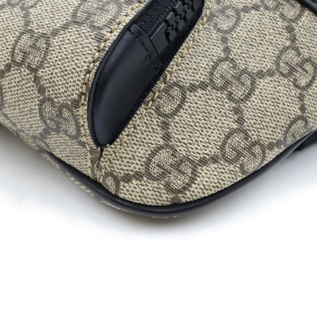 GUCCI(グッチ) GGスプリーム ボディバッグ ベージュ PVCレザー 450946