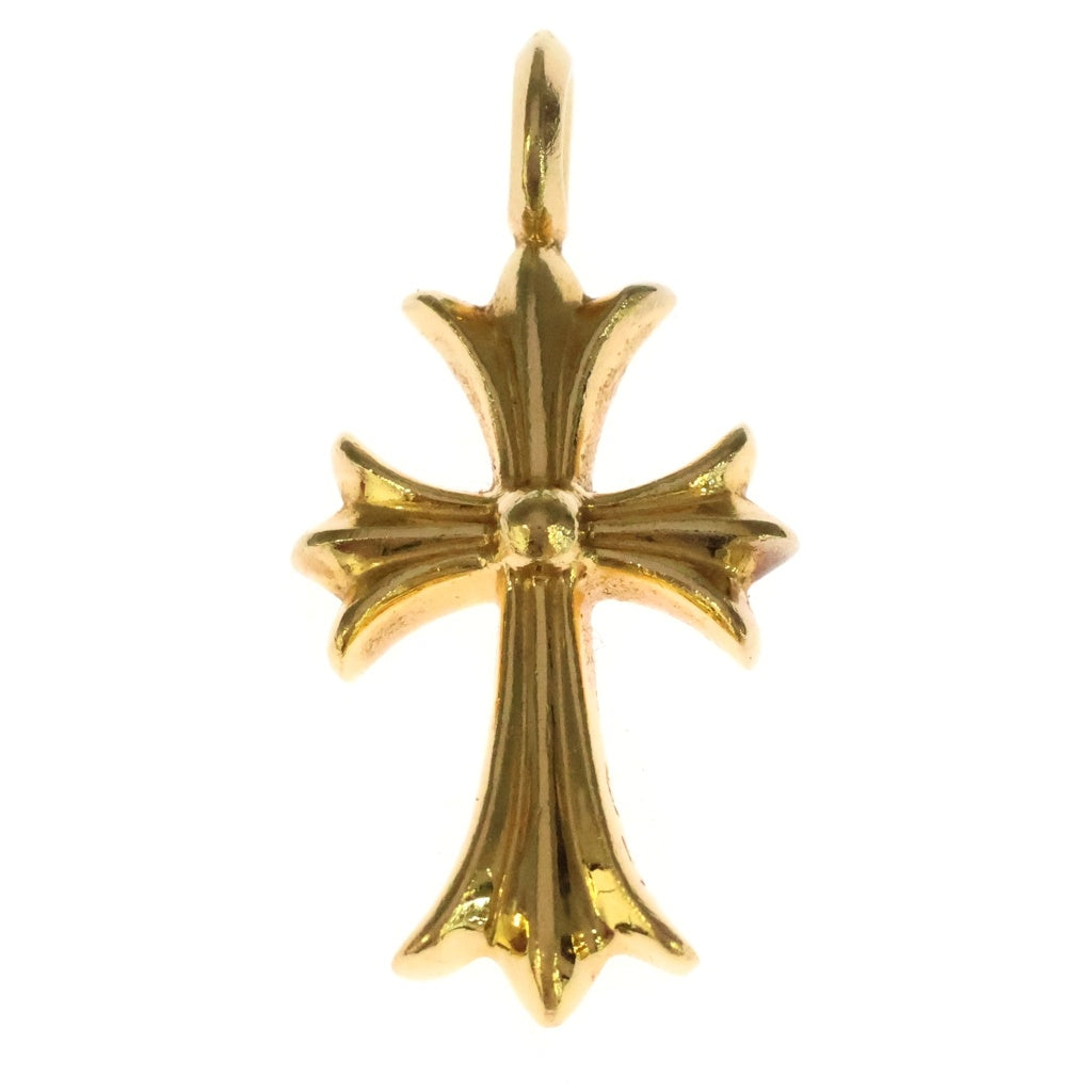 CHROME HEARTS(クロムハーツ) 22K TNY CRSF P/DIA タイニーファットクロス PAVEダイヤ ペンダントトップ ゴールドBCA033