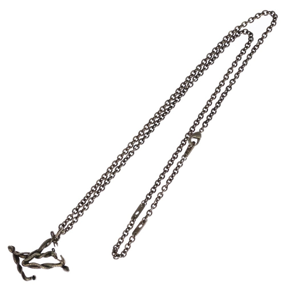 LOUIS VUITTON(ルイヴィトン) LVスネーク ペンダント ネックレス アクセサリー ロゴ シルバー MP2567
