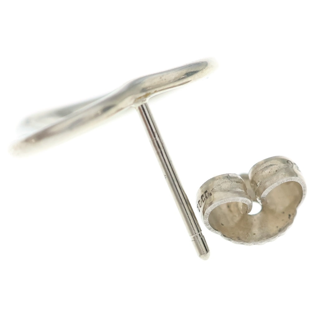 TIFFANY & Co.(ティファニー) オープンハートピアス エルサペレッティ シルバー 925 レディース