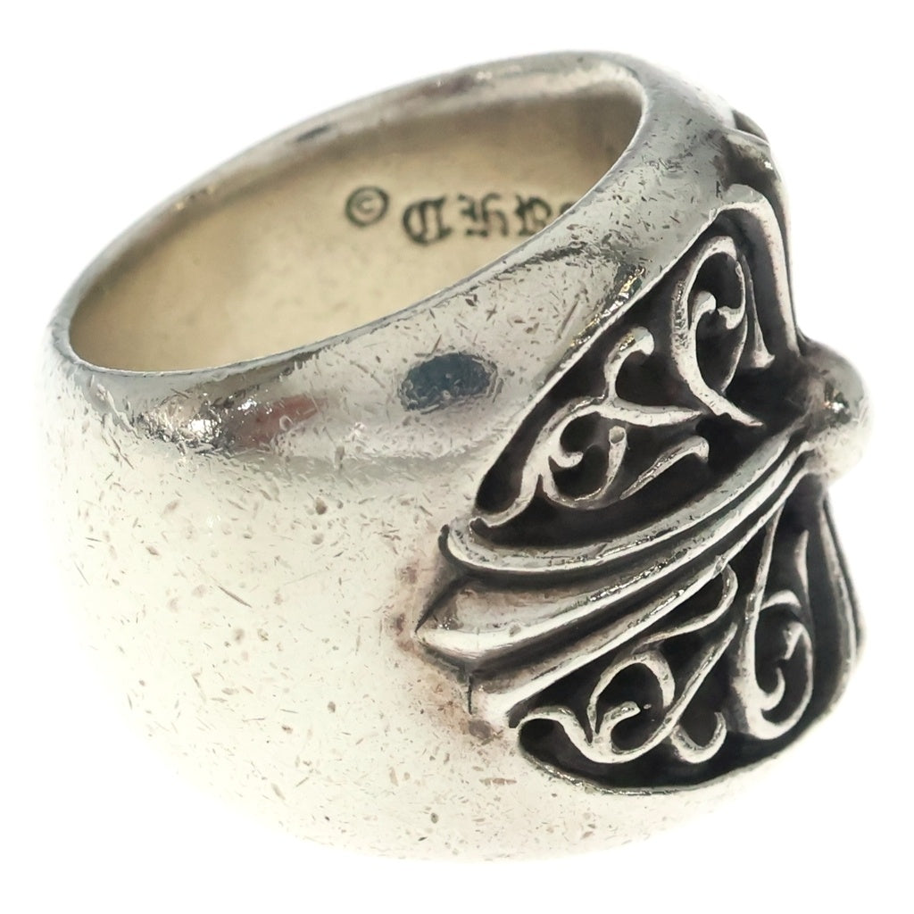 CHROME HEARTS(クロムハーツ) CLASSIC OVAL クラシックオーバルクロス リング シルバー BCA340