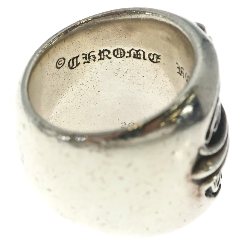 CHROME HEARTS(クロムハーツ) CLASSIC OVAL クラシックオーバルクロス リング シルバー BCA340