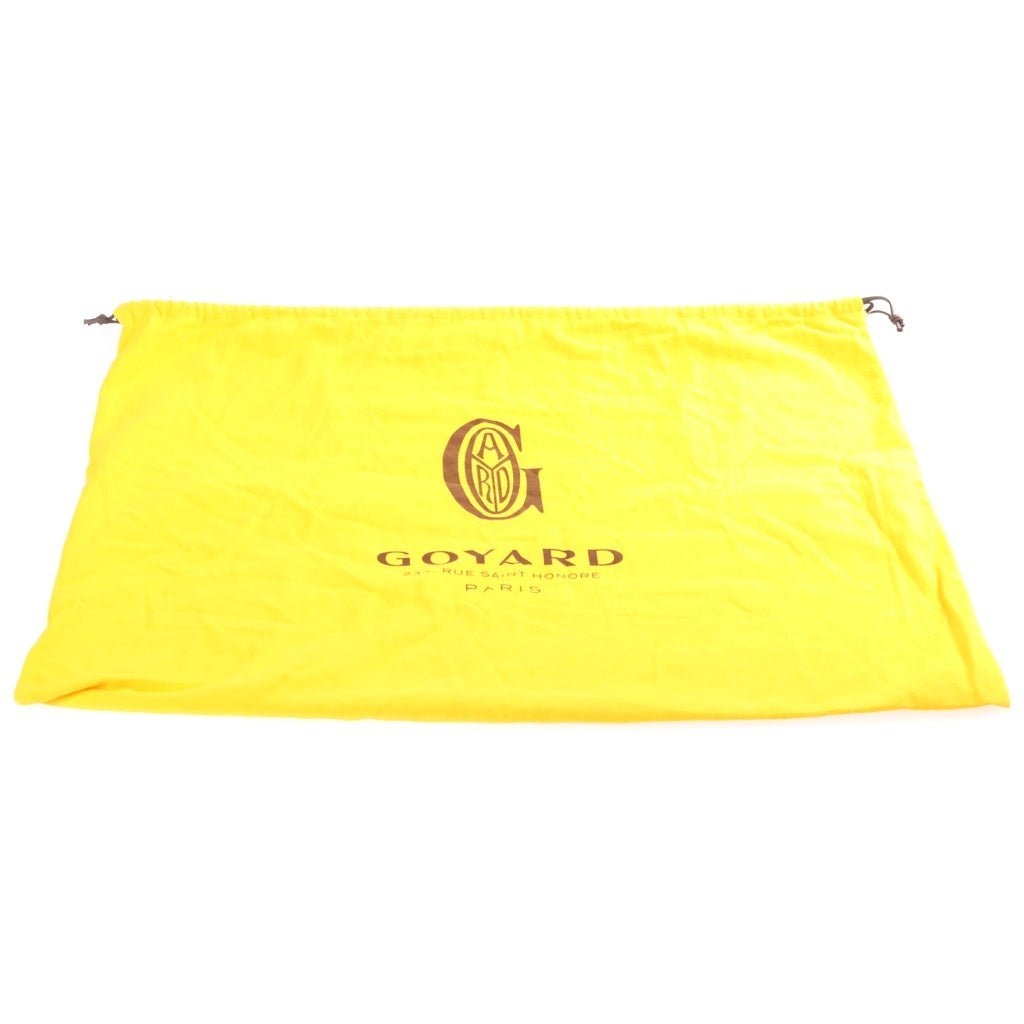 GOYARD(ゴヤール) サンルイGM ハンド トートバッグ PVC レザー ポーチ付き イエロー レディース
