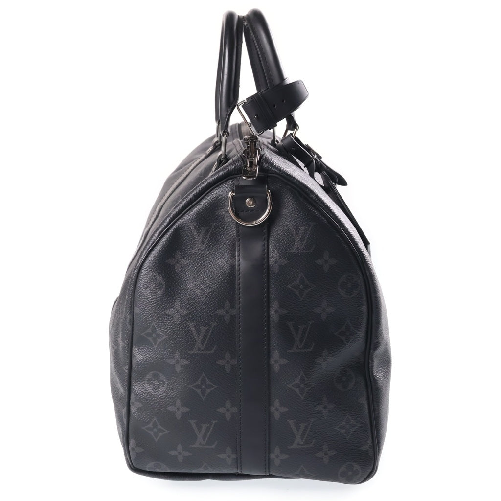 LOUIS VUITTON(ルイヴィトン) モノグラム エクリプス キーポル バンドリエール45 ハンド ボストンバッグ レザー ブラック M40569 レディース