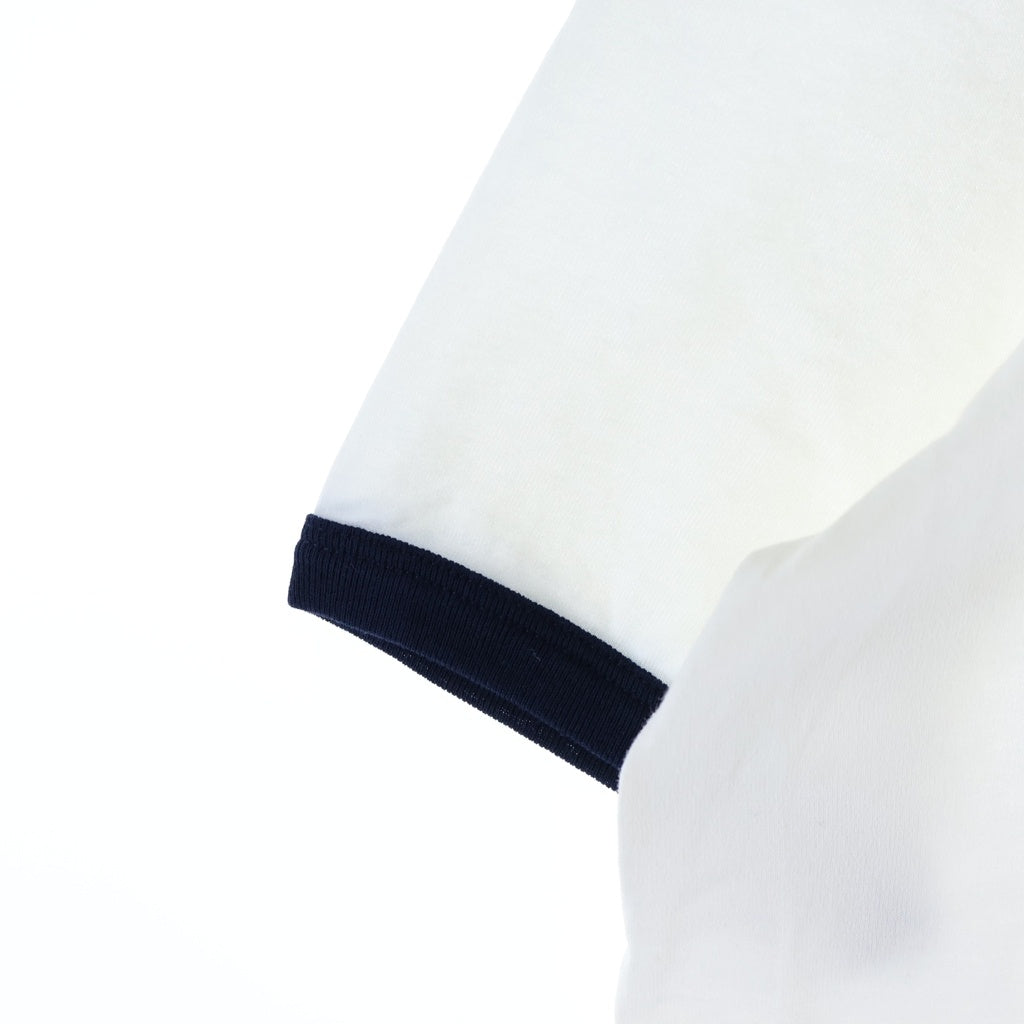 CELINE(セリーヌ) トリオンフ ロゴプリント コットン 半袖 クラシック Tシャツ カットソー #XS ホワイト 2X872671Q.01NB レディース