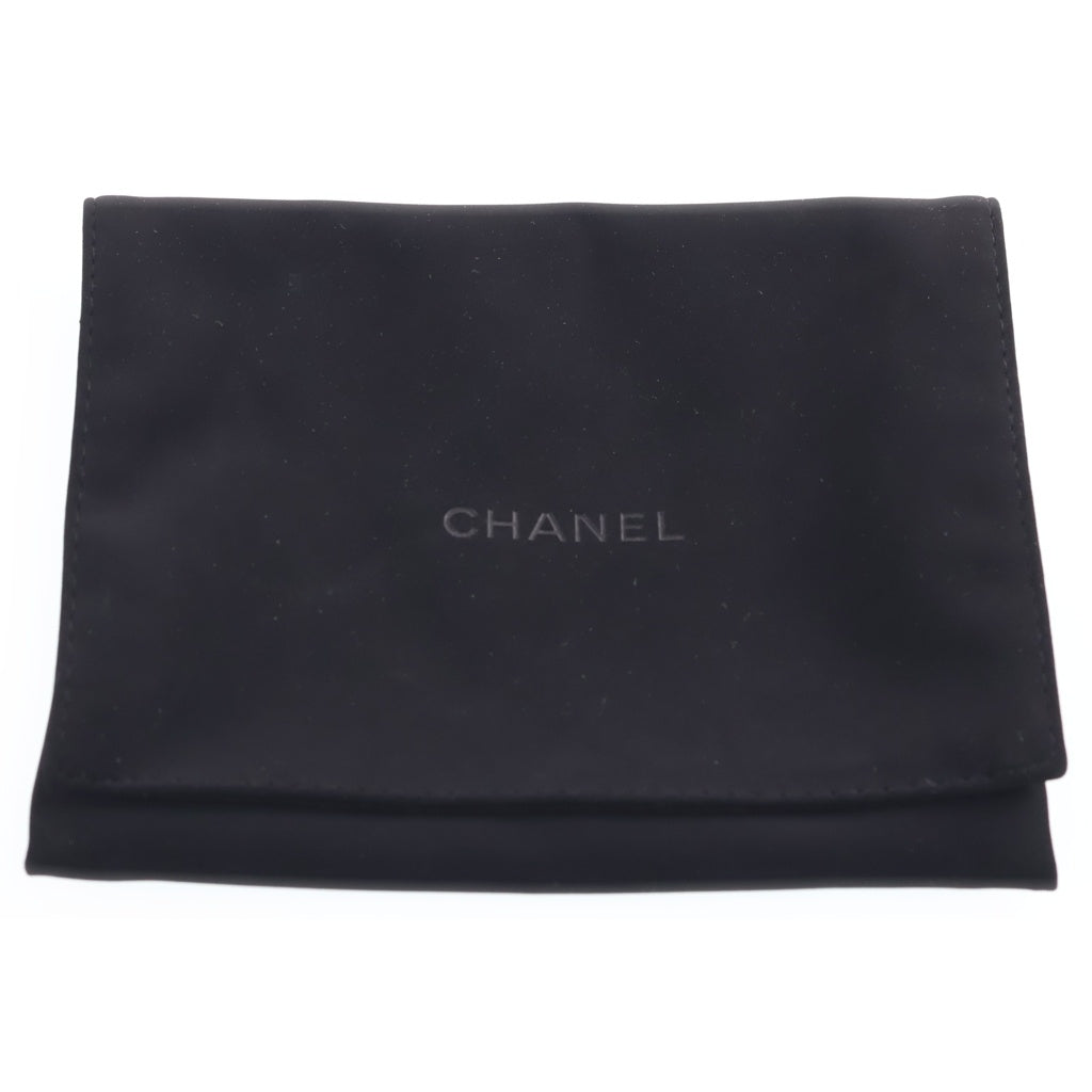 CHANEL(シャネル) マトラッセ ココマーク タイムレスクラシック フラグメント カードケース 名刺入れ ミニ財布 ウォレット ブラック キャビアスキン AP4893 ゴールド金具 レディース