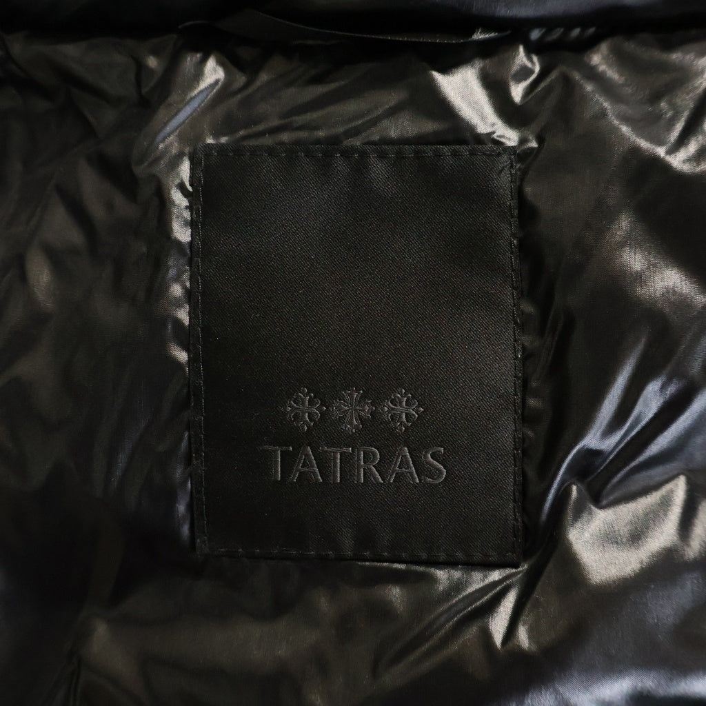 TATRAS(タトラス) BABILA バビラ ロングダウンコート ブラック ナイロン #01 LTA19A4693 レディース