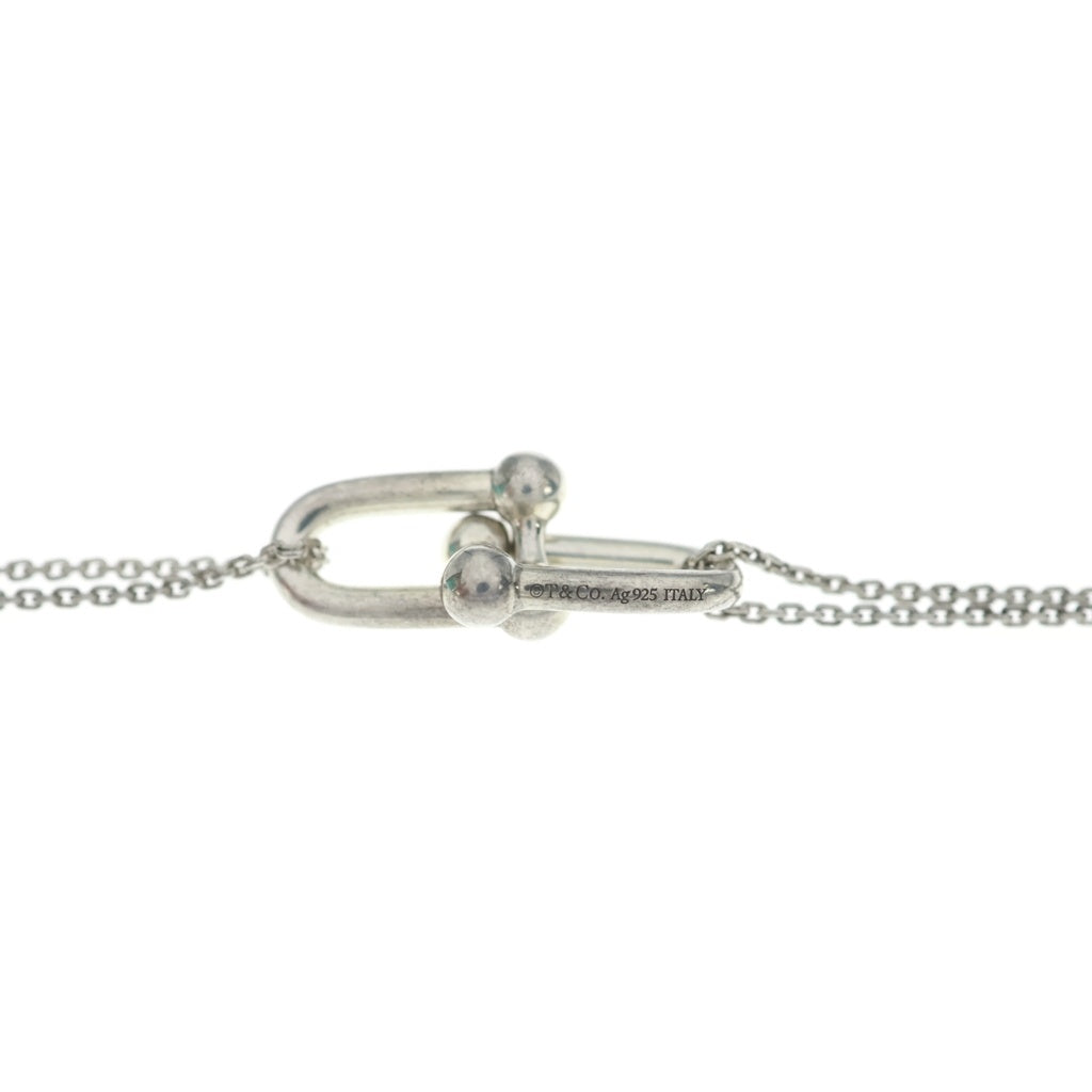 TIFFANY & Co.(ティファニー) ハードウェア ダブルリンク ラージ ネックレス ペンダント チェーン シルバー SV925 レディース