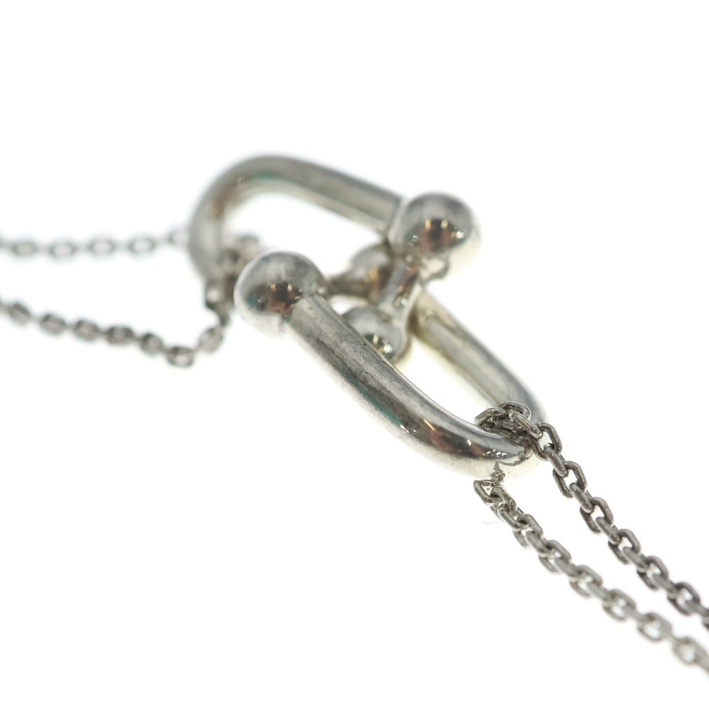 TIFFANY & Co.(ティファニー) ハードウェア ダブルリンク ラージ ネックレス ペンダント チェーン シルバー SV925 レディース