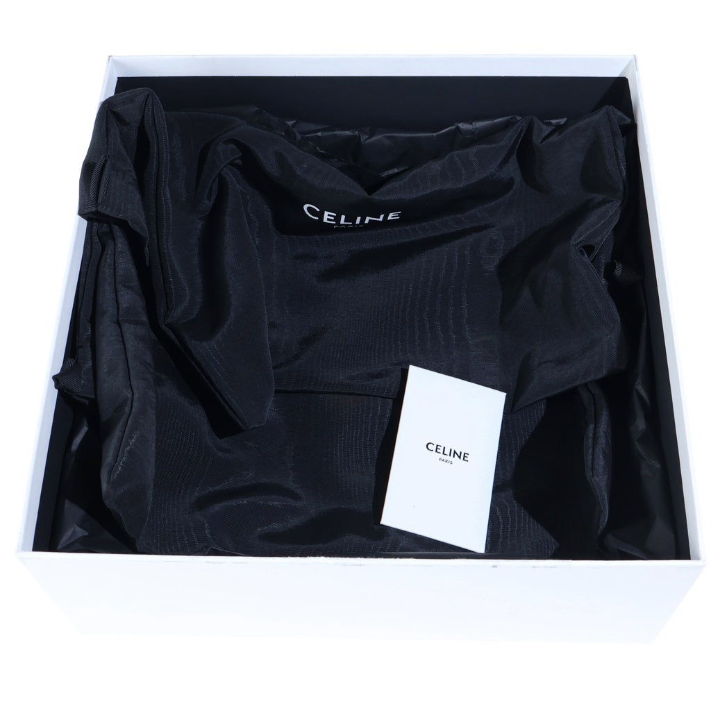 CELINE(セリーヌ) トリオンフ ロゴサンダル 厚底 ブラック ラム 367395339C.38NO レディース