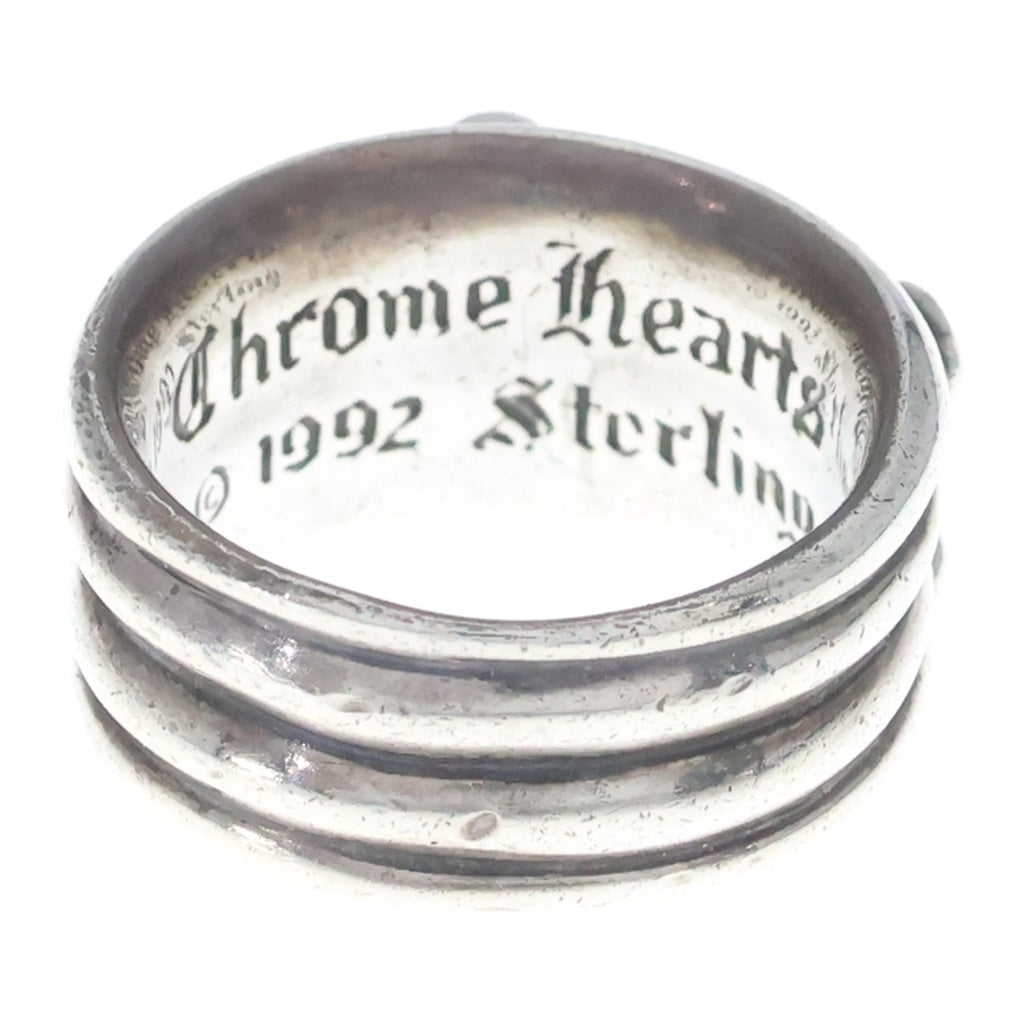 CHROME HEARTS(クロムハーツ) DAGGER ダガーリング ダイヤモンド ルビー シルバー