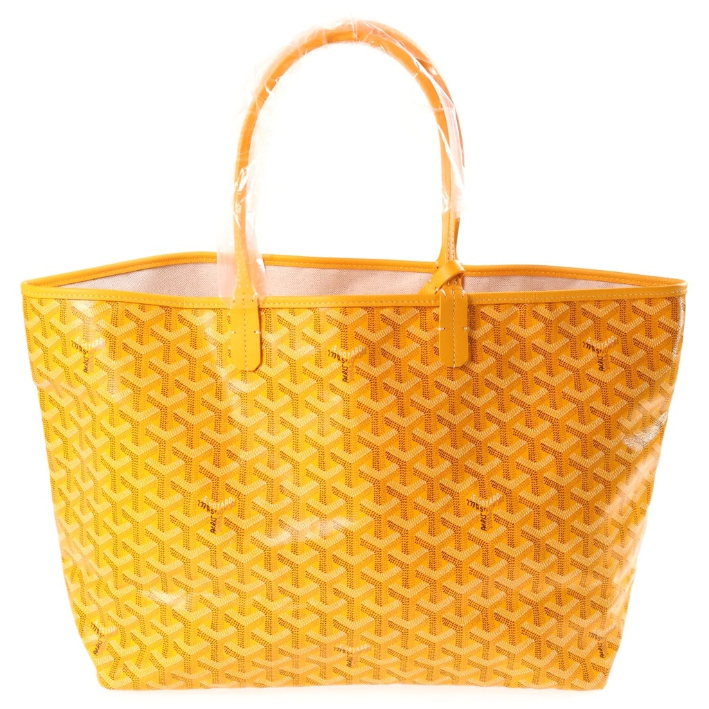 GOYARD(ゴヤール) サンルイ PM ハンドバッグ トートバッグ イエロー レザー レディース
