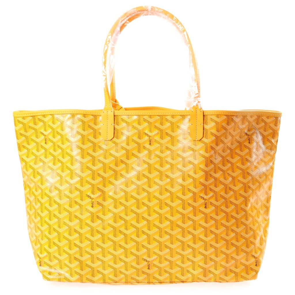 GOYARD(ゴヤール) サンルイ PM ハンドバッグ トートバッグ イエロー レザー レディース