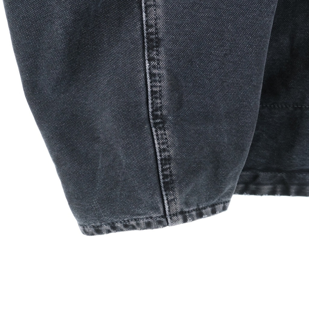 MM6 Maison Margiela(エムエムシックスメゾンマルジェラ) 25SS Heavy Weight Washed Chore Jacket チョアジャケット スポーツ ジャケット デニムブラック SH0AM0041 M35249
