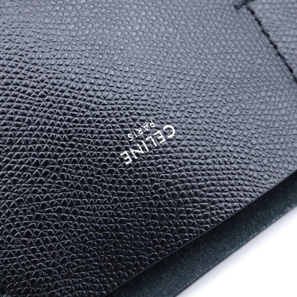 CELINE(セリーヌ) バーティカルカバ スモール 2WAYバッグ ショルダーバッグ トートバッグ ブラック レザー U-CU-0119 シルバー金具 レディース