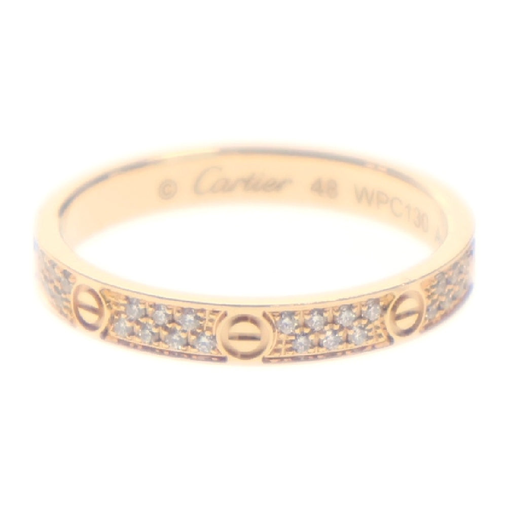 Cartier(カルティエ) ミニラブリング SM パヴェダイヤ Au750 K18PG #48 ピンクゴールド スモール ジュエリー
